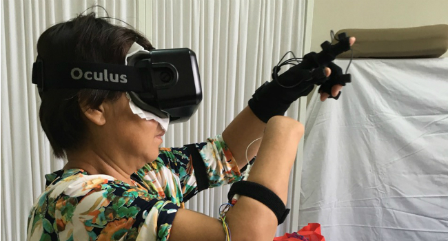 Virtual Reality Eases Phantom Limb Pain