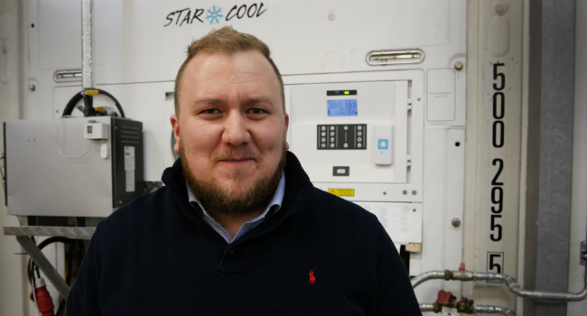 Intelligent Refrigeration Containers Predict Their Own Errors
