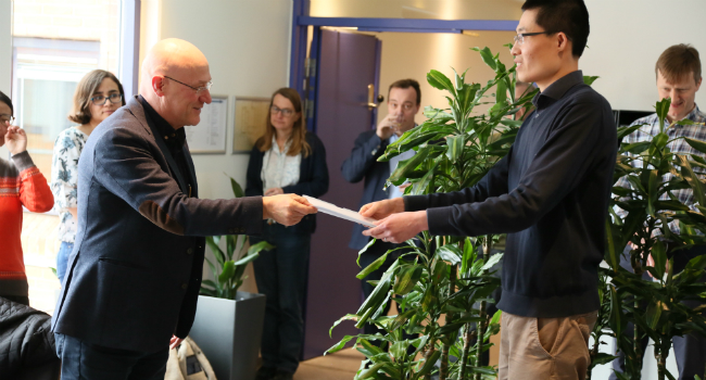 Impressive Honor to Associate Professor in the Department of Computer Science